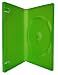 Electronics : 25 x Single DVD Case - Green