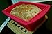 CmsHome Premium Large Purple Silicone Loaf Pan Silicone Bread Pan Non-stick Non-toxic