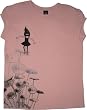 Emily the Strange juniors women's shirt tee Emily Jumping Pink