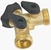 Do it Best Import L&amp;G X6BB02 Do it Heavy-Duty Brass Shutoff Y