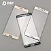 D&P Samsung Galaxy Note 7 3D Curve Fit Tempered Glass Screen Protector,Perfect Fit / Anti-Fingerprint / High-Transparency / Can't Fit All the Cases / Anti-Bubbles / Anti-Scratch[1+1 pack][Black Onyx]