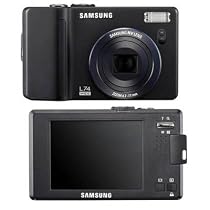 Samsung Digimax L74 Wide 7.2MP Digital Camera with 4x Wide Angle Advance Shake Reduction Optical Zoom (Black)