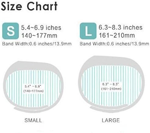 Snapsity Multi-Color 10 Pack of Replacement Bands for Fitbit FLEX Fitness Tracker (Large) Fitness Wristbands (10)