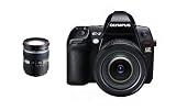 Olympus E-3 SLR-Digitalkamera (10 Megapixel, LifeView, Bildstabilisator) Kit inkl. EZ1454, Akku und Ladeger�t - 