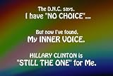 INNER VOICE - 7 (6 Postcards) (For Hillary Clinton Supporters only)