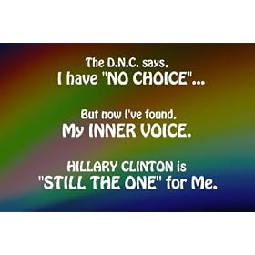 INNER VOICE - 7 (6 Postcards) (For Hillary Clinton Supporters only)