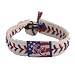 Kansas City Royals Stars and Stripes Baseball Bracelet