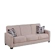 Handy Living Cac1-S4-Aaa82 Cabo Cac Micro Khaki W/ Mocha Circles Pillows