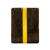 CaseCrown STRIPE Faux Reptile Skin Shell Case (Bronze/Yellow) for the Apple iPad Wifi / 3G Model 16GB, 32GB, 64GB