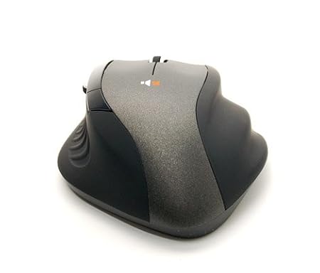 SM-5000G Grey Double Scroll Wheel Silent PC Mouse