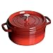 Staub 5-Quart Round Cocotte, Pimento Red