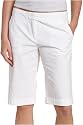 IZOD Women's Bliss Touch Cotton Stretch Poplin 13" Bermuda