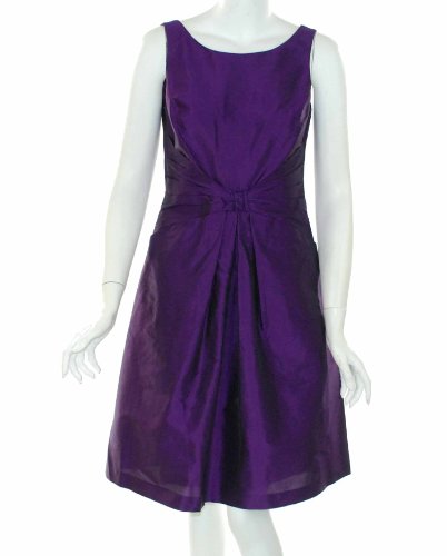 Lauren Ralph Lauren Sleeveless Silk Blend Dress