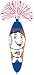 MLB Kookys Klicker Pens New York Mets (Mr. Met)