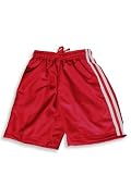 City College - Boys Dazzle Shorts, Red, White