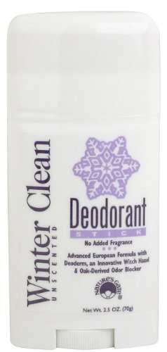 Nature's Gate: Winter Clean (Unscented) Stick Deodorant, 2.5 oz (3 pack)