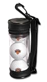 NEW YORK KNICKS 3 Team Logo GOLF BALLS Packaged In A Miniature Golf Bag