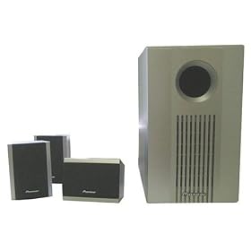 Pioneer S-FCRW240W-s Home Theater 4 Pieces Speaker System