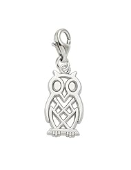 Rembrandt Charms Owl Charm with Lobster Clasp