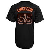 MLB San Francisco Giants Tim Lincecum #55 Replica Batting Practice Home Jersey