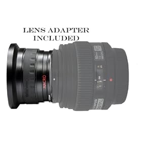 VIVITAR Series 1 0.42X HD Fisheye Ultra Wide Angle Conversion Lens with Macro for Olympus 50mm E-5 E-30 E-620 E-510 E-600 E-410 E-330.