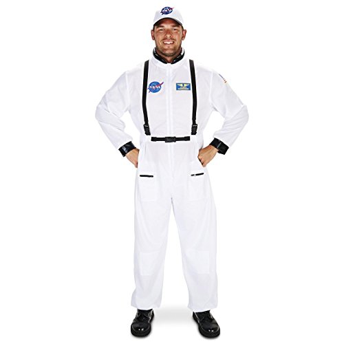 White Astronaut Adult Costume