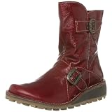 Fly London Metis Wedges Boots Patent