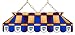 Imperial San Diego Padres Licensed 40-Inch Rectangular Stained Glass Billiard Table Light