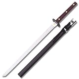 Full Tang Ninja Sword in Polished Chrome