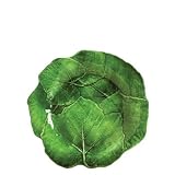 Vietri Foglia Fresca Round Salad Plate