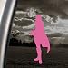 Final Fantasy XIII Pink Decal Lightning Cosplay Car Pink Sticker