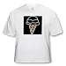 Ice Cream - Neon-like Ice Cream Cone - T-Shirts