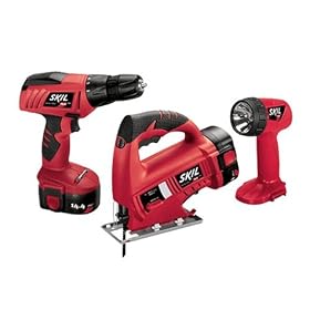 Skil 2567-15 14.4-Volt 3-Tool Combo Kit