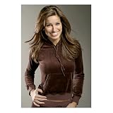 Deep Brown Velour Kangaroo Pullover