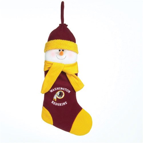 Washington Redskins Snowman Stocking