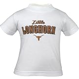 Texas Longhorns White Infant Little Longhorn T-shirt