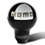 MOMO Gear Shift (Shifter) Knob - King - Black Base / Chrome Top - Part # KINGCHR