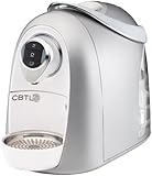 CBTL Kaldi S04 Single Cup Brewer, White/Silver