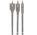 Bosch SB5003 Rapid Feed 3 Piece 1-Inch, 3/4-Inch, and 1/2-Inch Spade Drill Bit Assortment