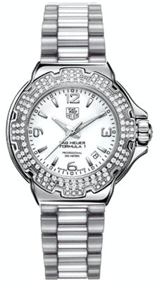 TAG Heuer Women's WAC1215.BA0852 Formula 1 Glamour Diamond Accented Watch