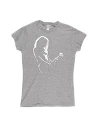 Apparel: Slash Backlit Womens Fashion Fit T-shirt (sportsgrey/white large)