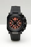 AirCop Nighthawk Black IP Quartz Watch