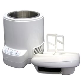 Total Chef TCIF06 Ice-Cream Factory 1-1/4-Quart Ice-Cream Maker