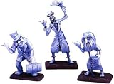 Beware of the Hitchhiking Ghosts ~ 3 Piece Set ~ Limited Edition ~ Retired ~ Wdcc