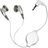 Lenmar AI-HPR Ultra-Compact Retractable Earbud Headphones