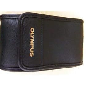 Original Olympus Leather Flip Case With Belt Loop For Olympus Stylus 7010 710 720 730 740 750 810 1010 850 7010 7000 9000 Stylus Tough 8000 Stylus Tough 6000 Stylus Water 550WP With Free Mini Tripod