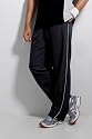 Mens black jogging bottoms / tracksuit gym pants