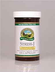 Nature's Sunshine Stress-J Herbal Combination Supplement for Nervous System Support 100 Capsules
