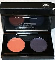 orange eyeshadow, M.A.C, MAC Colourizations Eye Shadow X 2 -- Double Feature 8