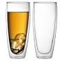 Bodum Pavina 21-Ounce Double-Wall Thermo Iced-Tea Glass, Set of 2